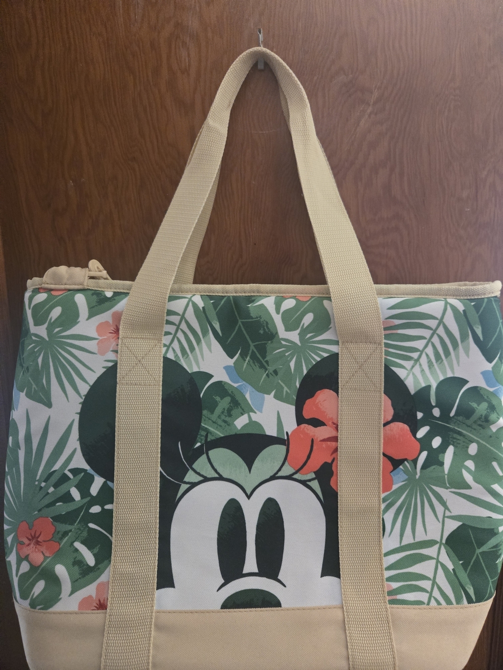 Disney Insulated Soft Tote Cooler, Minnie Tropical Bag